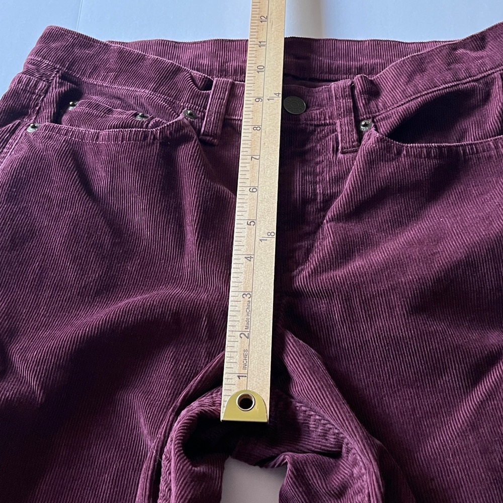 LL Bean Beanflex‎ Straight Leg Favorite Fit Corduroy Pants 6 Petite - Picture 6 of 12